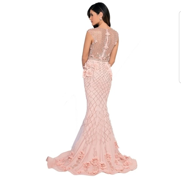 Terani Couture Floral Dress - Picture 2 of 4